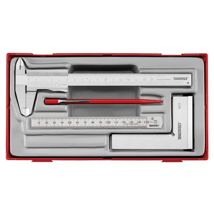 4pc Measuring Tool Set (B) - TC-Tray